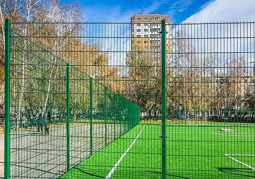 2Д забор для футбольной площадки в Туймазах